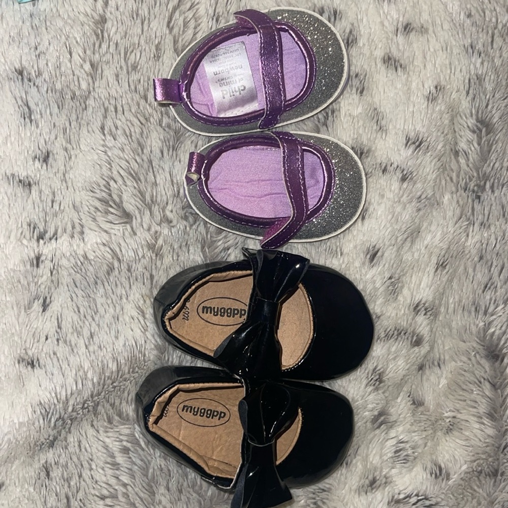 Soft bottom crib shoes